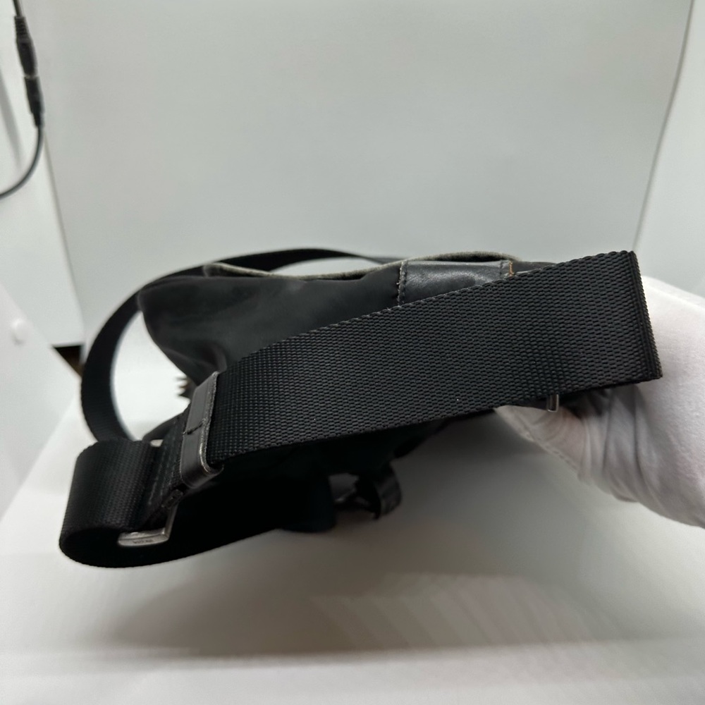 Prada Black Nylon Crossbody Messenger Bag - Picture 9 of 9
